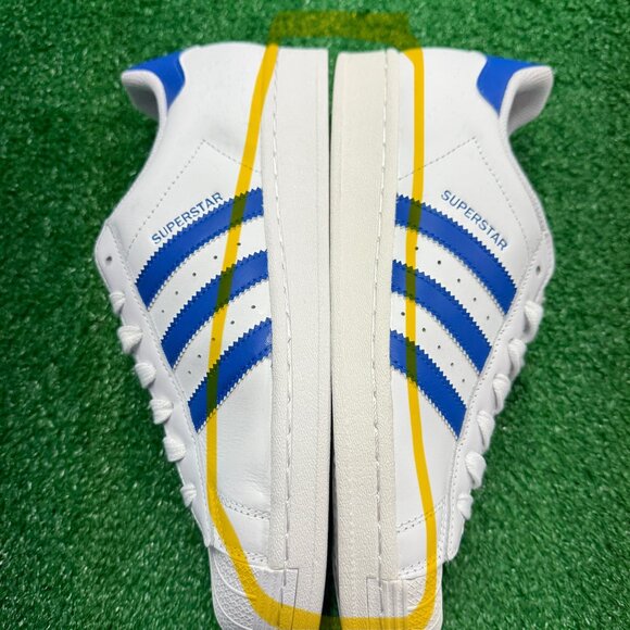 Adidas Superstar White Black Mens Shoes IG9368 NEW* Sz 8.5 - Picture 7 of 8